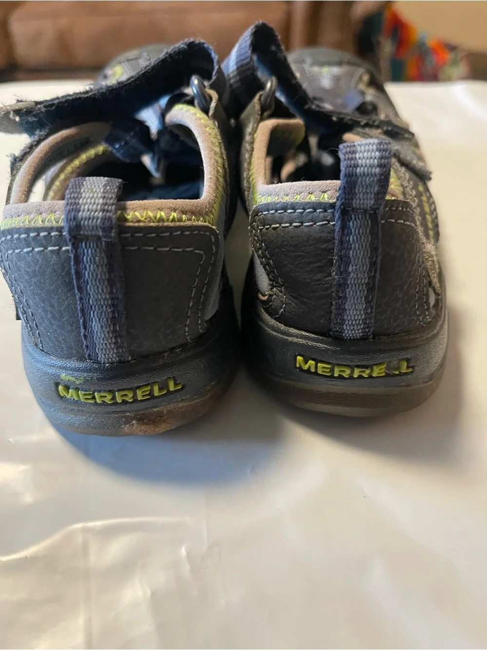 Merrell Hydro Hiker Sandal Blue Youth Size 12W